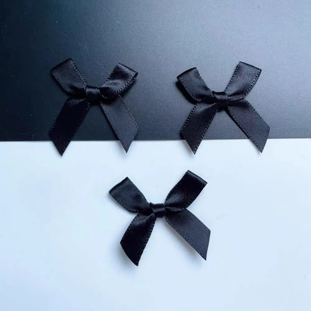 10pcs Bowknot Cotton Doll Hair Pins Doll Hairpin Accessories Tiny DIY Mini Hair Clip Cute 4cm Doll Wig Clips Birthday Gift