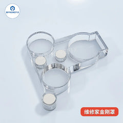 YCS Magnetic Camera Lens Cover | iPhone 16 15 14 13 Repair Protection close-up view