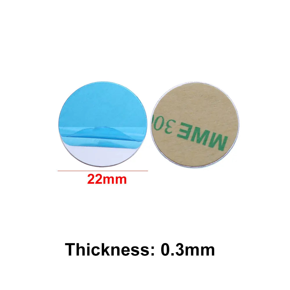 Silver Magnetic Metal Plate for Phone Holder 10 Pcs