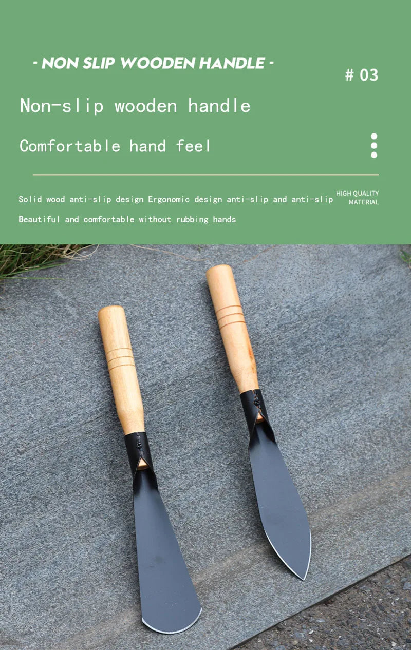 Manganese Steel Garden Shovel – Flat &amp; Pointed