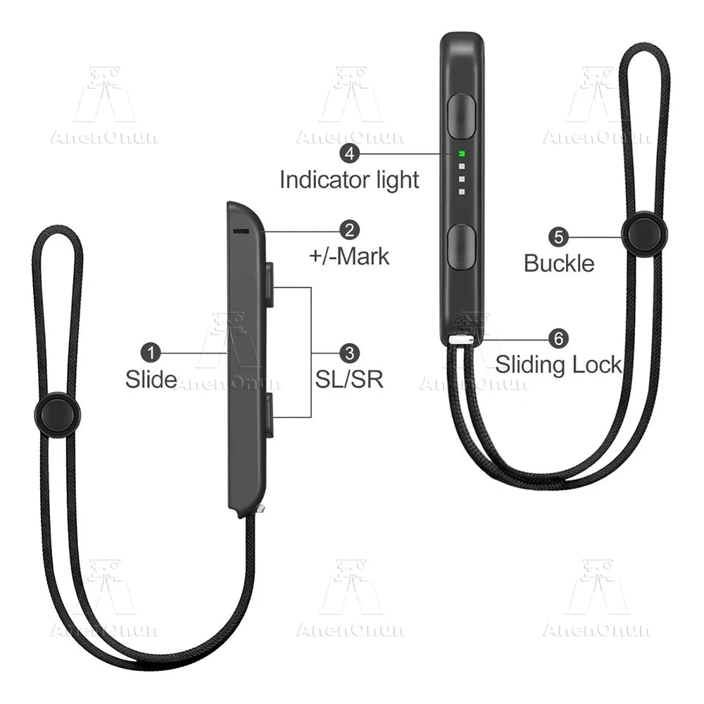 Wrist Strap for Switch/Switch OLED Joycon Replacement Parts | Gaming Accessory Kit lifestyle view