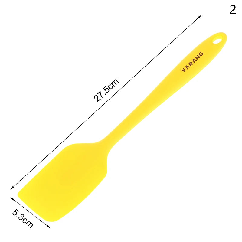 Silicone Baking Pastry Scraper Spatula | Non-Stick Heat-Resistant Kitchen Tool detail view