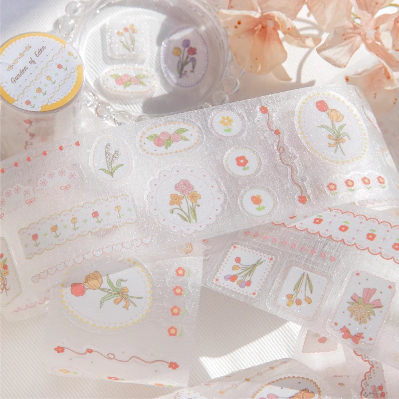 Journal GO Dessert Strawberry Washi Tape Set | Scrapbooking and Journaling Masking Ta alternate view
