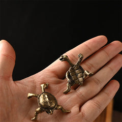 Antique Alloy Kung Fu Turtle Incense Holder | Home Decor Line Incense Burner alternate view
