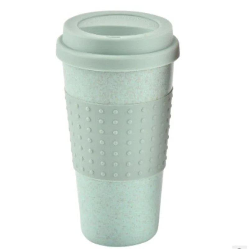 1PC Wheat Straw Mug Creative Drinkware Reusable Bamboo Fibre Ecoffee Cups Eco Friendly T detail view