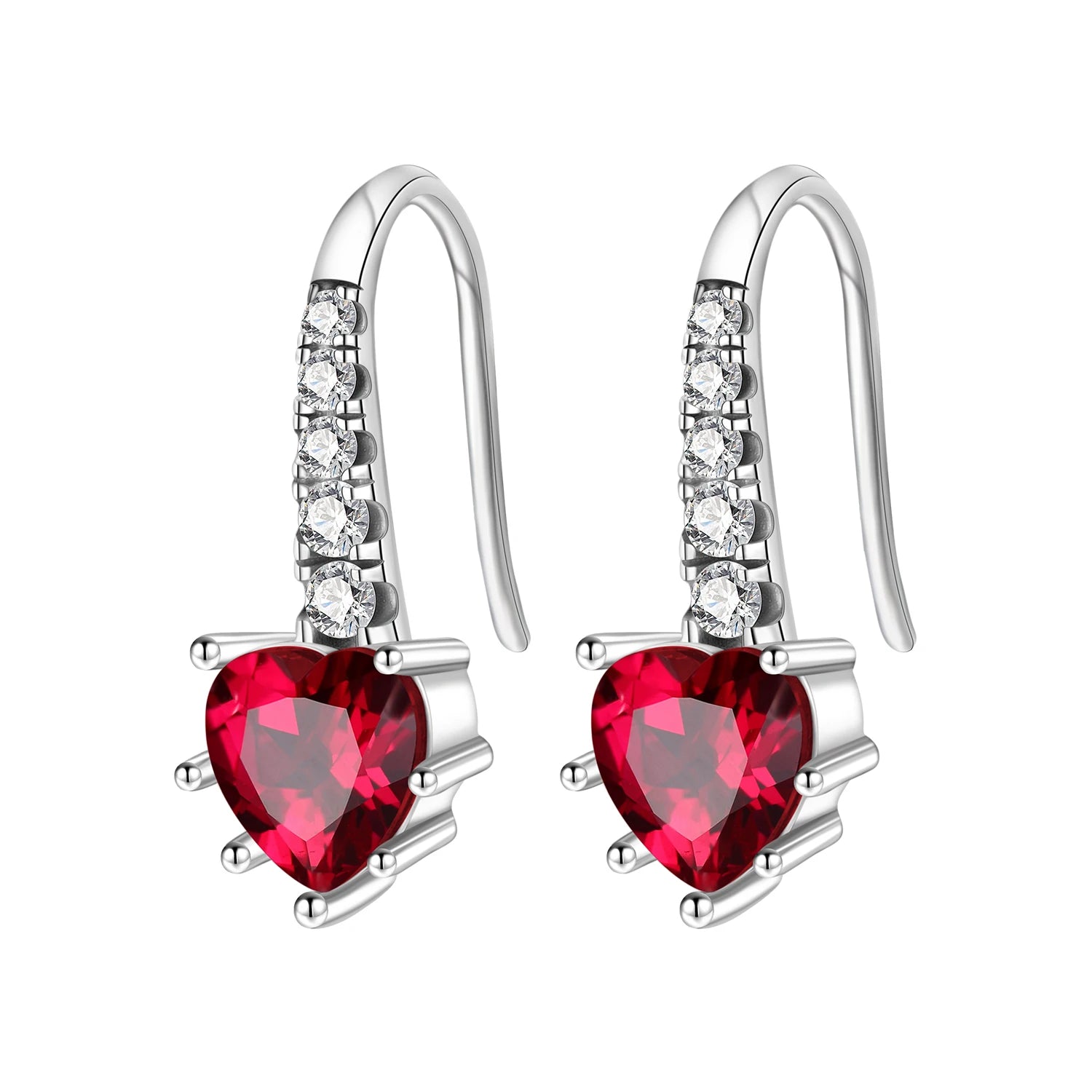 PANPOKI 925 Sterling Silver Cupid Arrow Love Earring Original Jewelry Drop Earrings Wome detail view