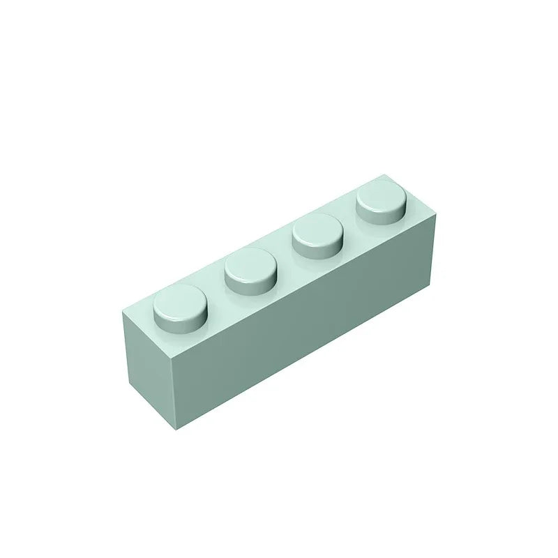 Gobricks GDS-534 Brick 1 x 4 without Bottom Tubes | Compatible Building Block Set alternate view
