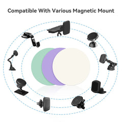 Round Metal Plate Disk Sticker for Magnetic Phone Holder detail view