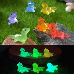 10PCS Mini Lizards Glow At Dark Lizard