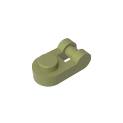 Gobricks GDS-1290 Plate Special 1 x 1 Rounded with Handle | Compatible Building Block alternate view