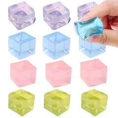 Ice Cube Fidget Toy | Stress Relief Squishy Ball for Anxiety and ADHD detail view