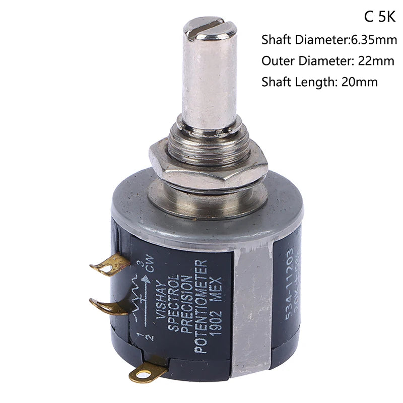 ZLinKJ 534 Series Wire Wound Potentiometer | Precision 2W Multi-Value Resistor alternate view