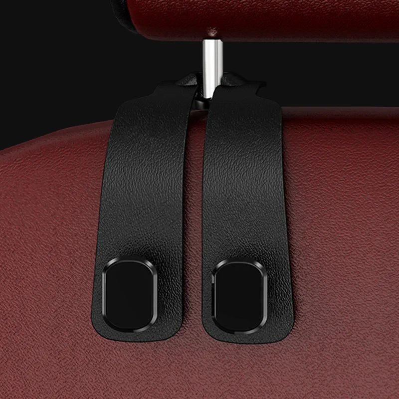 2025 car hook car interior multi-function car seat back hook storage car hanging rear close-up view