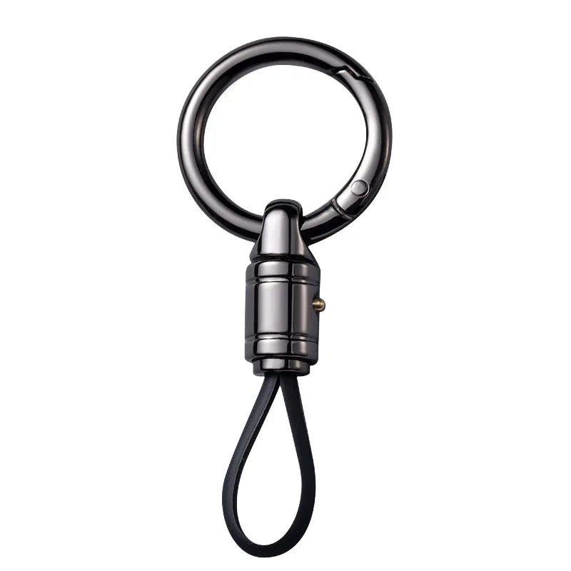 Heavy Duty Metal Keychain | Business Anti-Lost Key Ring lifestyle view