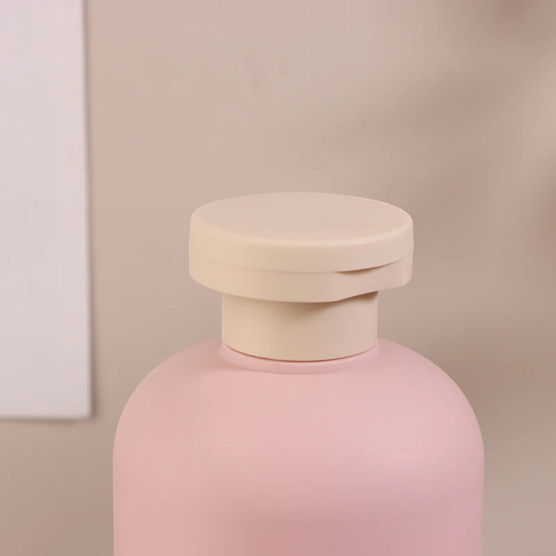 100ML-300ML PE Plastic Shampoo Shower Gel Foaming Soap Dispensers Refillable Bottles lifestyle view
