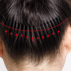 Women Invisible Broken Hair Hairpin Adult Tiara Tools Roll Curve Needle Bangs Fixed Insert Comb Professional Styling Accessories