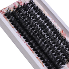 100Pcs 80D Mixed Tray Individual Lashes 3D Russia Volume Eye Lashes Soft Natural Lashes detail view