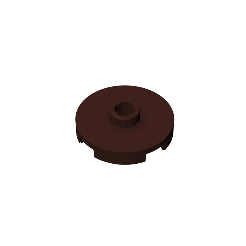Gobricks GDS-1041 Tile Round 2x2 with Open Stud | Compatible Building Block for DIY E lifestyle view