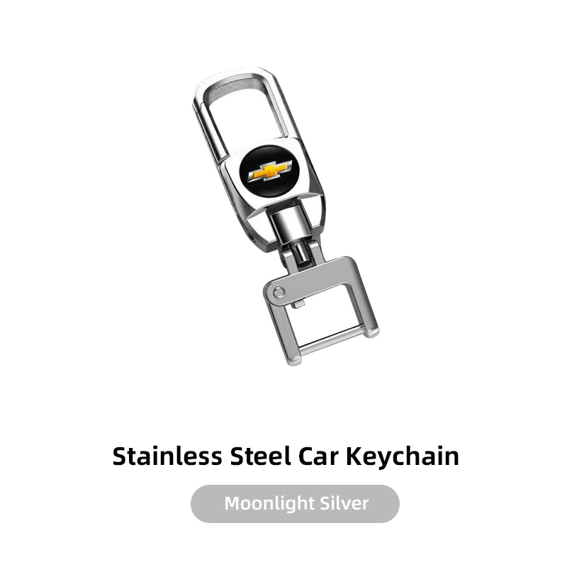 Chevrolet Metal Keychain Key Ring | Car Logo Pendant for Auto Accessories detail view