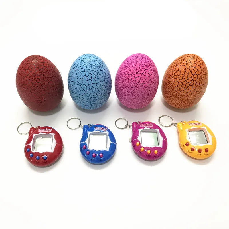 Electronic Pet Machine Cracked Egg Set | Interactive Educational Toy for Kids close-up view
