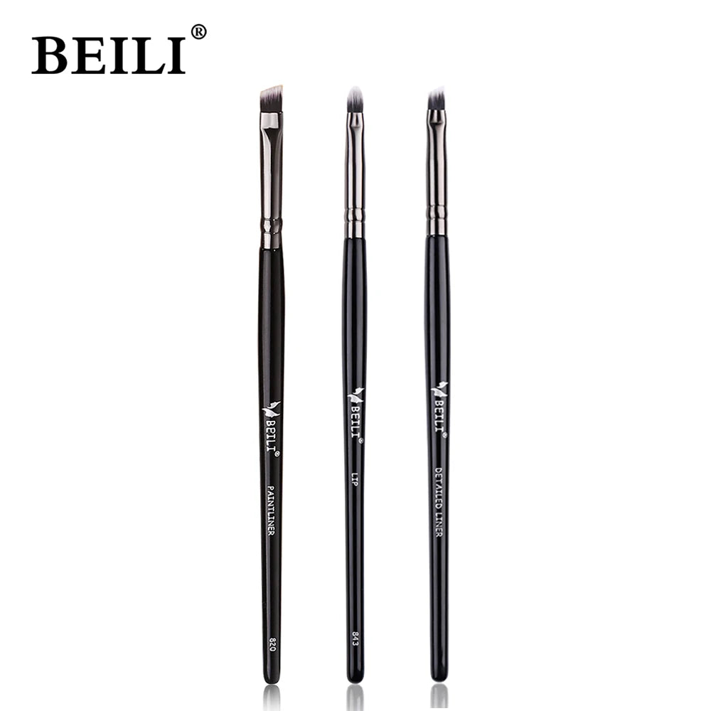 Upgraded Crescent Design Foundation Makeup Brush Ultra-thin Smooth Application Liqu additional angle
