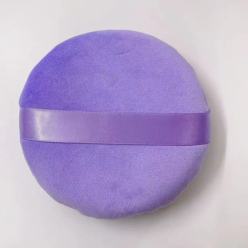 Extra Large Jumbo Body Powder Puff | Smooth Cosmetic Sponge for Loose Mineral Makeup lifestyle view