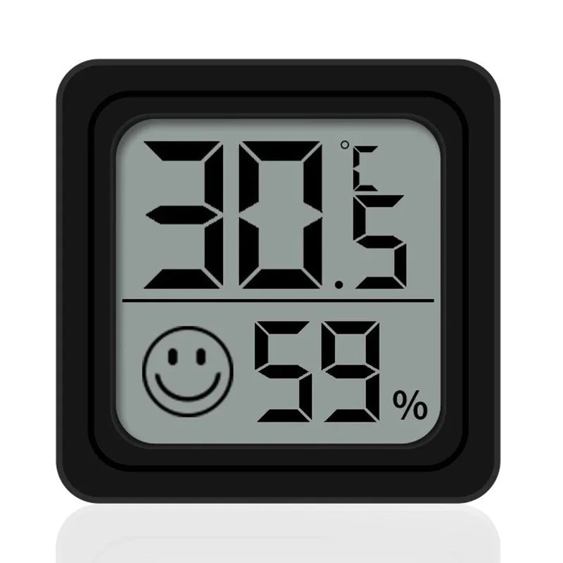 LCD Digital Thermometer Hygrometer | Indoor Temperature Humidity Monitor detail view