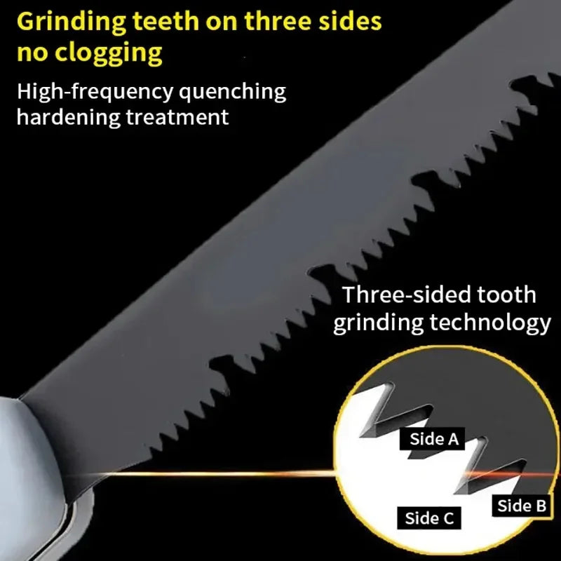 Folding Hand Saw – Portable Pruning and Woodworking Tool