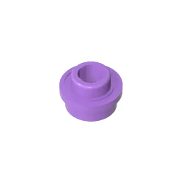 PL.ROUND 1X1 W. THROUGHG. HOLE Building Blocks 85861 28626 | Compatible with Lego MOC close-up view