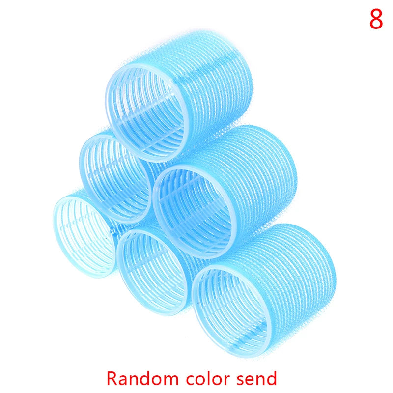 Hair Volume Curlers No Heat Self-Grip Hair Holding Rollers Heatless Curls Modeler Sal lifestyle view