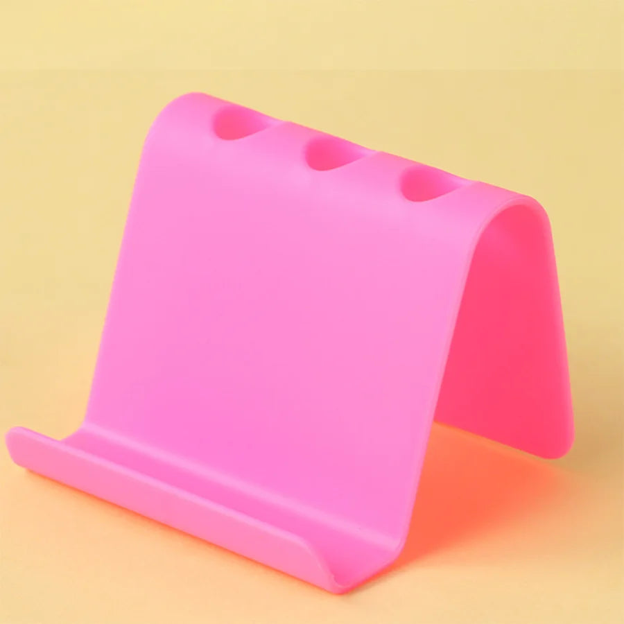 Mini Portable Kitchen Phone Holder Universal Movable Mini Lazy Bracket Fashion Convenience Cellphone Tablet Mount Plastic Stand