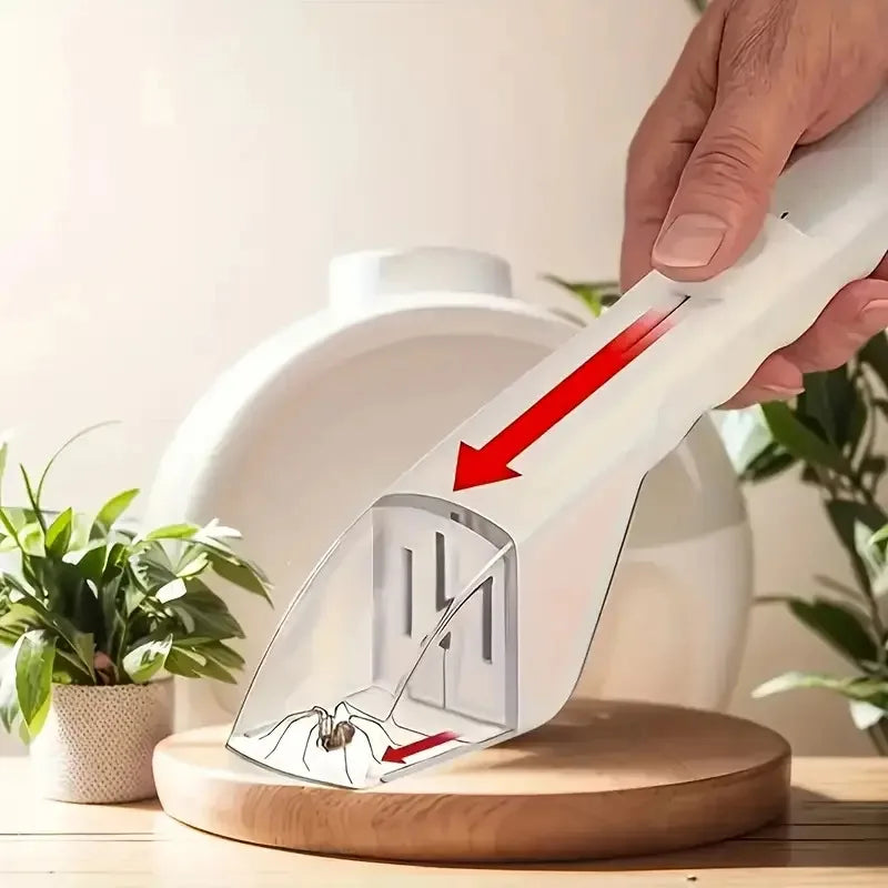 Handheld Insect Trap with Release Mechanism | Reusable Bug Catcher for Bees Spiders Crawlers Indoor
