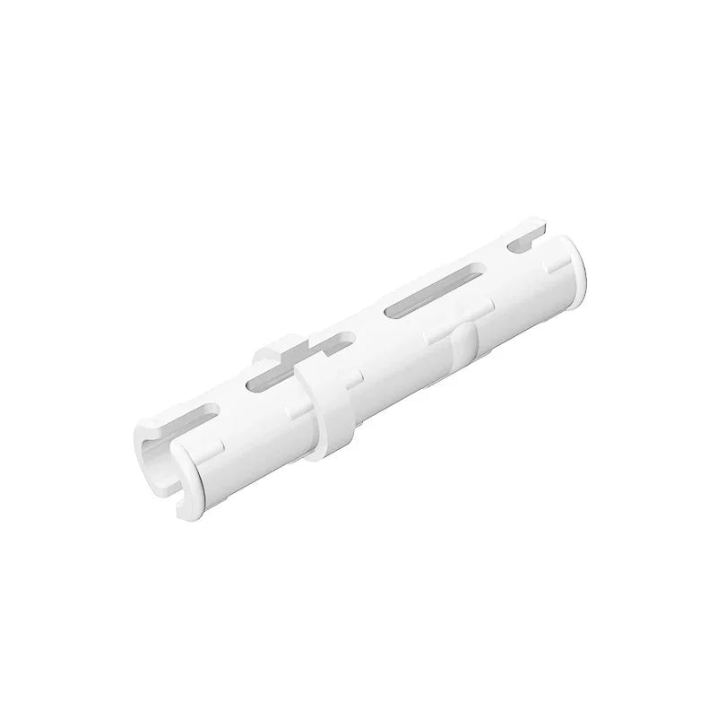 Gobricks GDS-888 Technical Pin 3L with Friction Ridges | Compatible with Lego 6558 close-up view