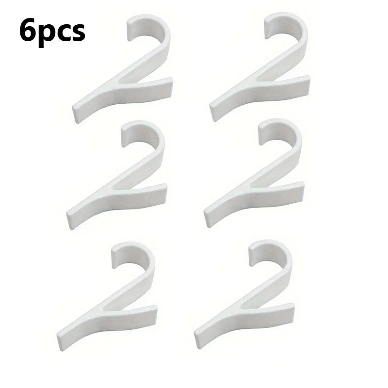 Heated Radiator Towel Holder Hooks | Space-Saving Bathroom Storage close-up view