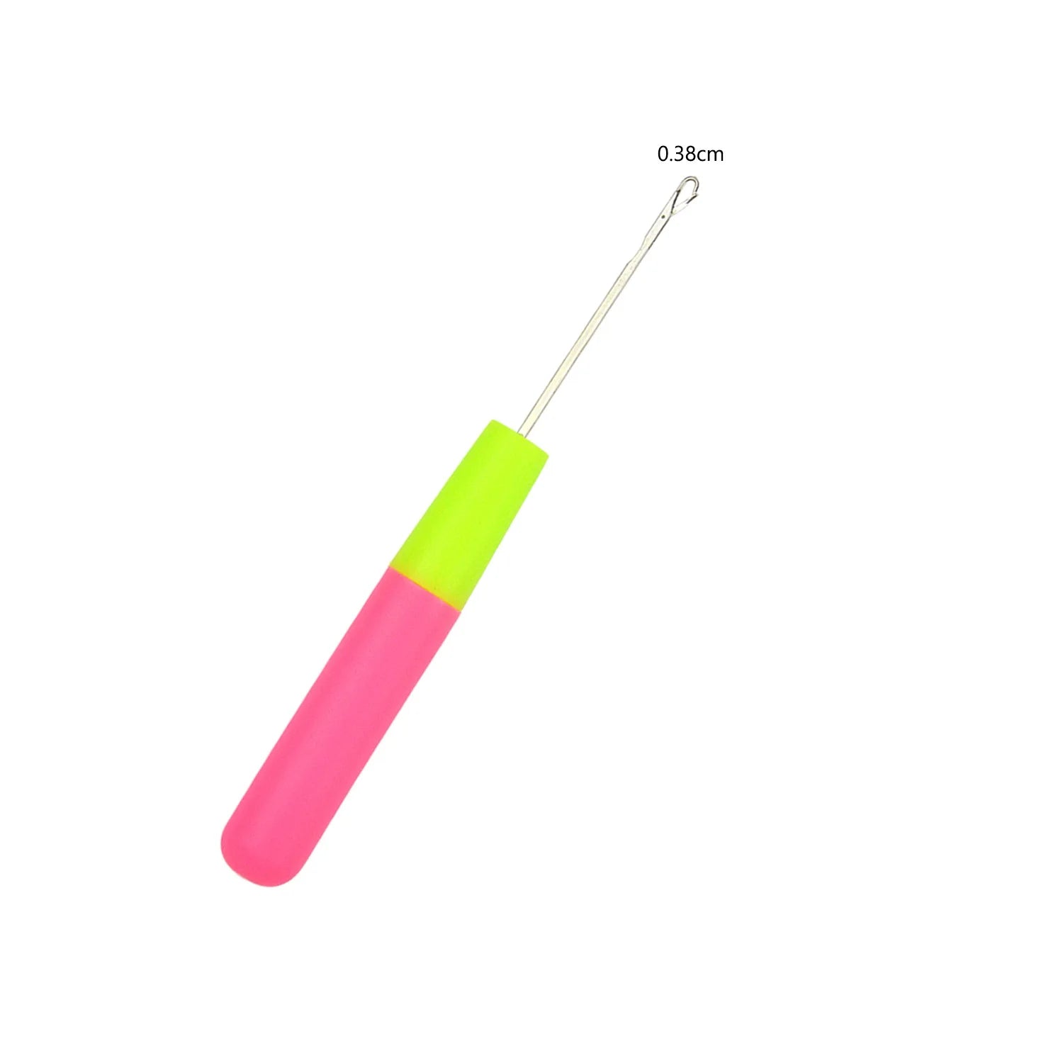 1 Pc 0.5cm/0.38cm Dreadlock Knitting Hook Crochet Hook Plastic Crochet Hook Needle Hair Weaving Crochet Needle Hook