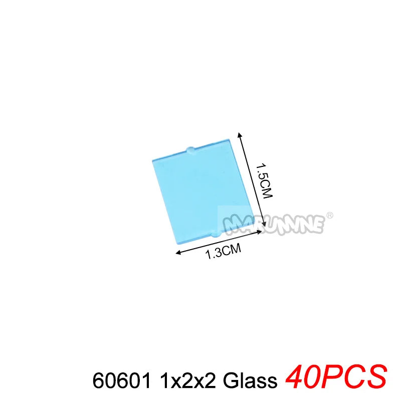 Marumine Window and Door Building Blocks | Compatible City House Parts Set additional angle