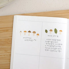 Korean Import Brand Suatelier Little Forest Animals Paper Sticker Scrapbooking Diy Jou close-up view