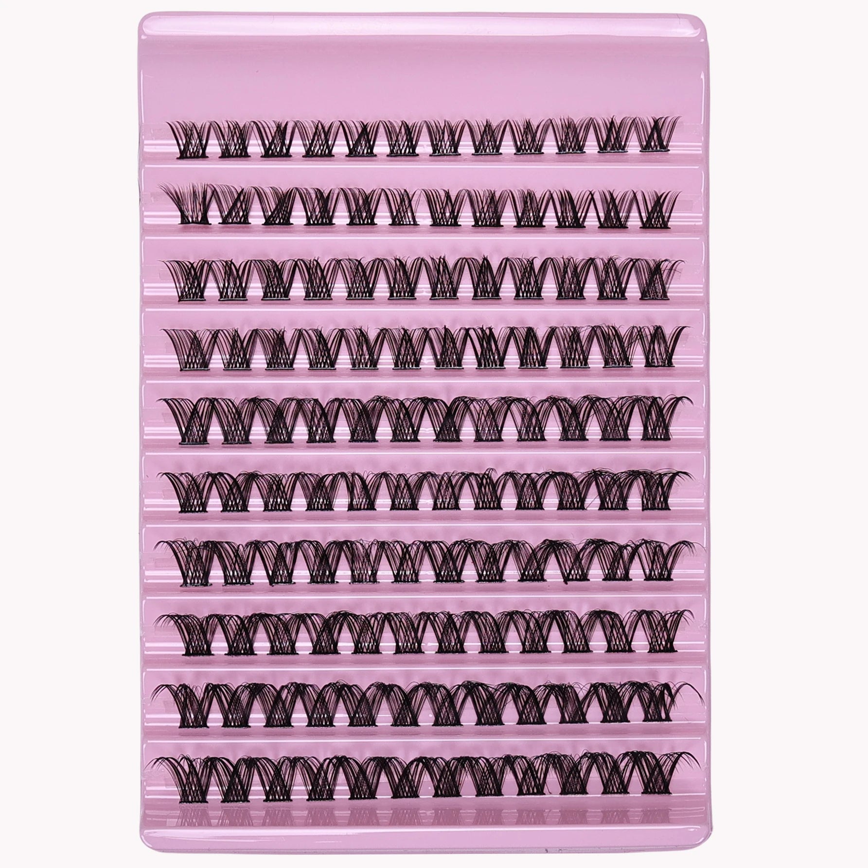 Lash Clusters Individual Lashes Extensions Natural Look Lashes D Curl Fluffy Cluster Lashes DIY Eyelash Extension