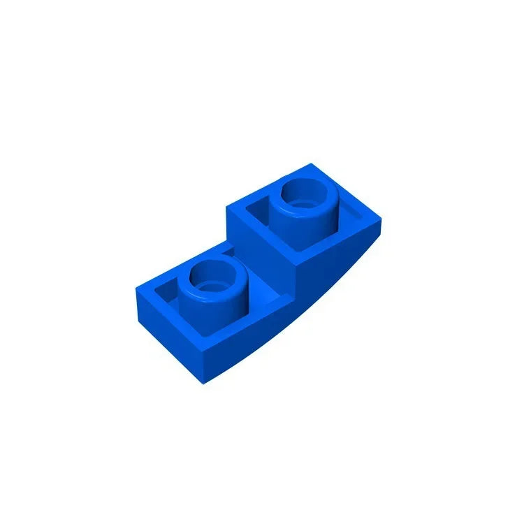 Gobricks GDS-795 Slope, Curved 2 x 1 Inverted | Compatible Building Block for DIY Pro lifestyle view