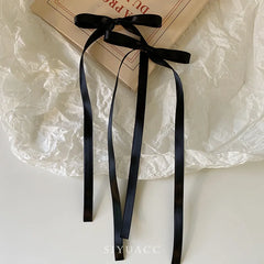 2/12/36 Pcs Fashion Simple Sweet Bow Ribbon Hair Clips For Women Girls Party Hair Acce close-up view