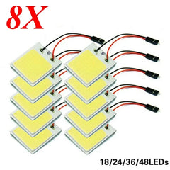 4-Pack T10 LED Car Interior Bulbs | 12V COB Dome Light alternate view