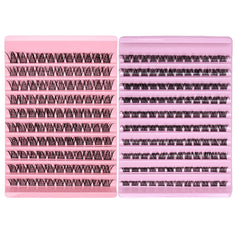 Lash Clusters Individual Lashes Extensions Natural Look Lashes D Curl Fluffy Cluster Lashes DIY Eyelash Extension