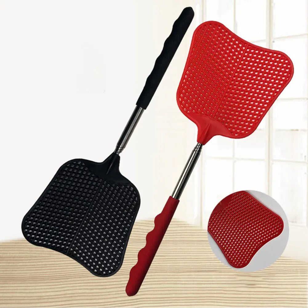 2Pcs Telescopic Fly Swatters with Anti-Slip Handle | Retractable Bug Killer Tools alternate view