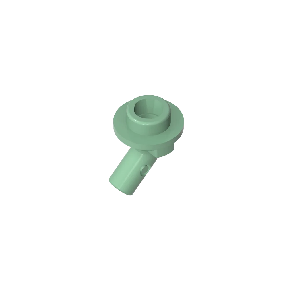 Gobricks GDS-2192 Bar, Angled with Stud on End | Compatible with Lego 65578 Technical lifestyle view