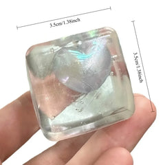 Glowing Heart Squishy Toy | Stress Relief Mochi That Shines at Night alternate view