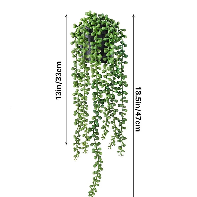 90cm Artificial Plant Vine Home Decoration Hanging additional angle