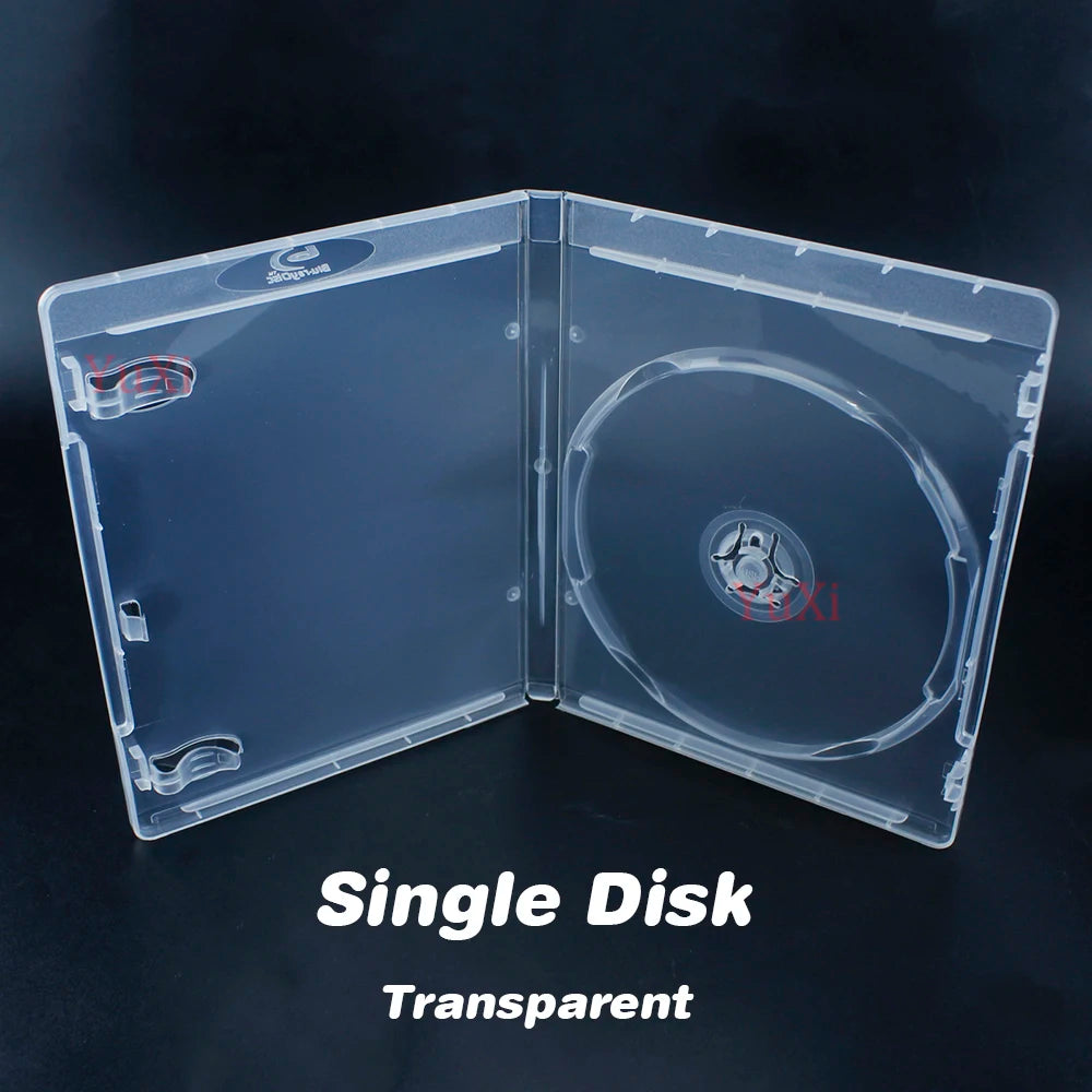 2Pcs Transparent CD DVD Disc Storage Case for PS5 PS4 Game Disk Holder | Protective Box detail view
