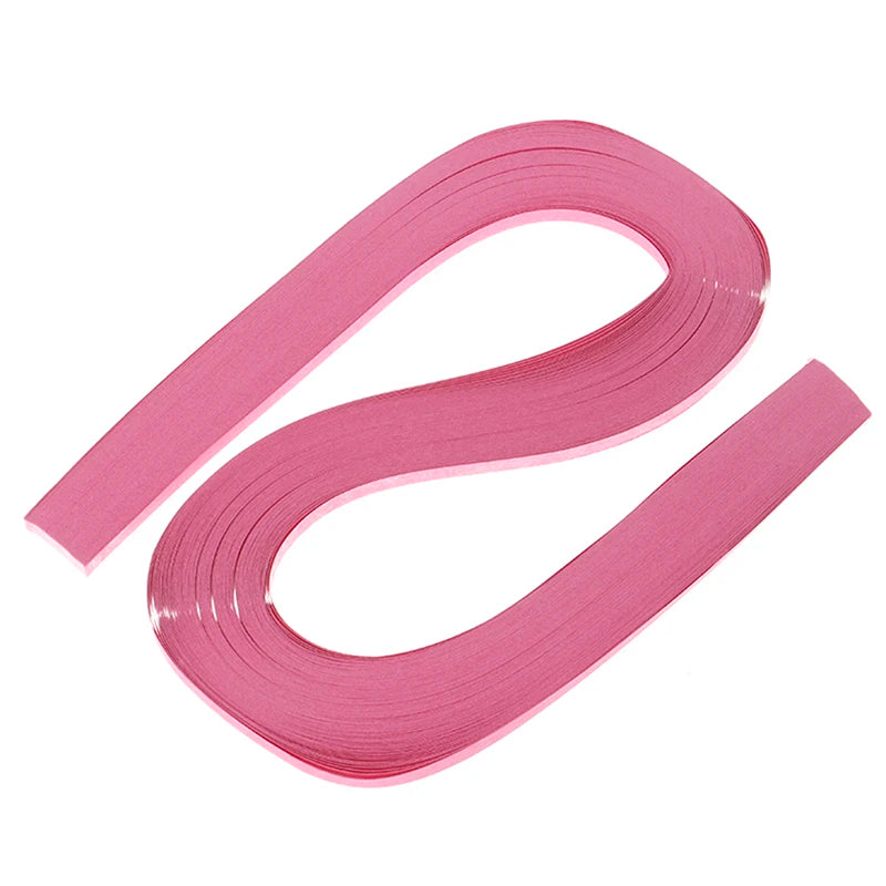 120pcs/pack Rainbow Paper Quilling Strips Set 5mm 53cm Flower Gift Paper For Craft DIY close-up view