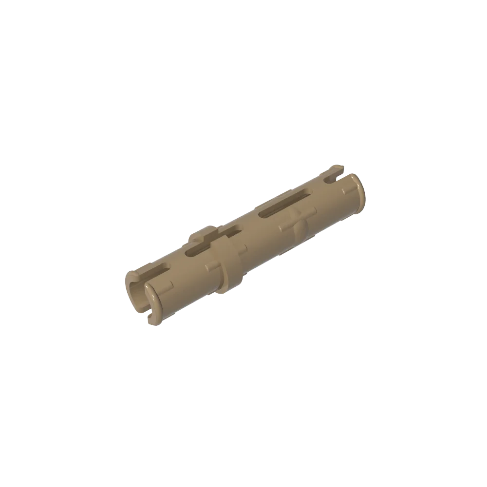 Gobricks GDS-888 Technical Pin 3L with Friction Ridges | Compatible with Lego 6558 additional angle