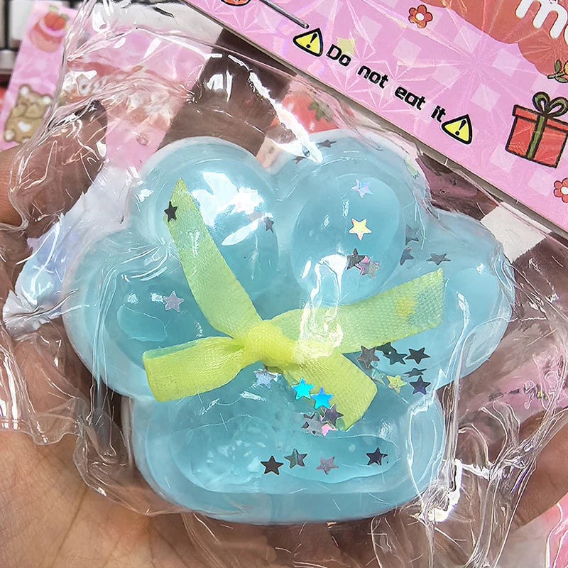 Squeeze Cat Paw Toys Cute Soft Abreact Relief Relax Toys Sticky Decompressing Pinchin alternate view